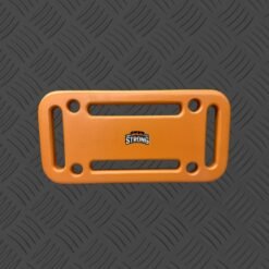 orange double back obstacle