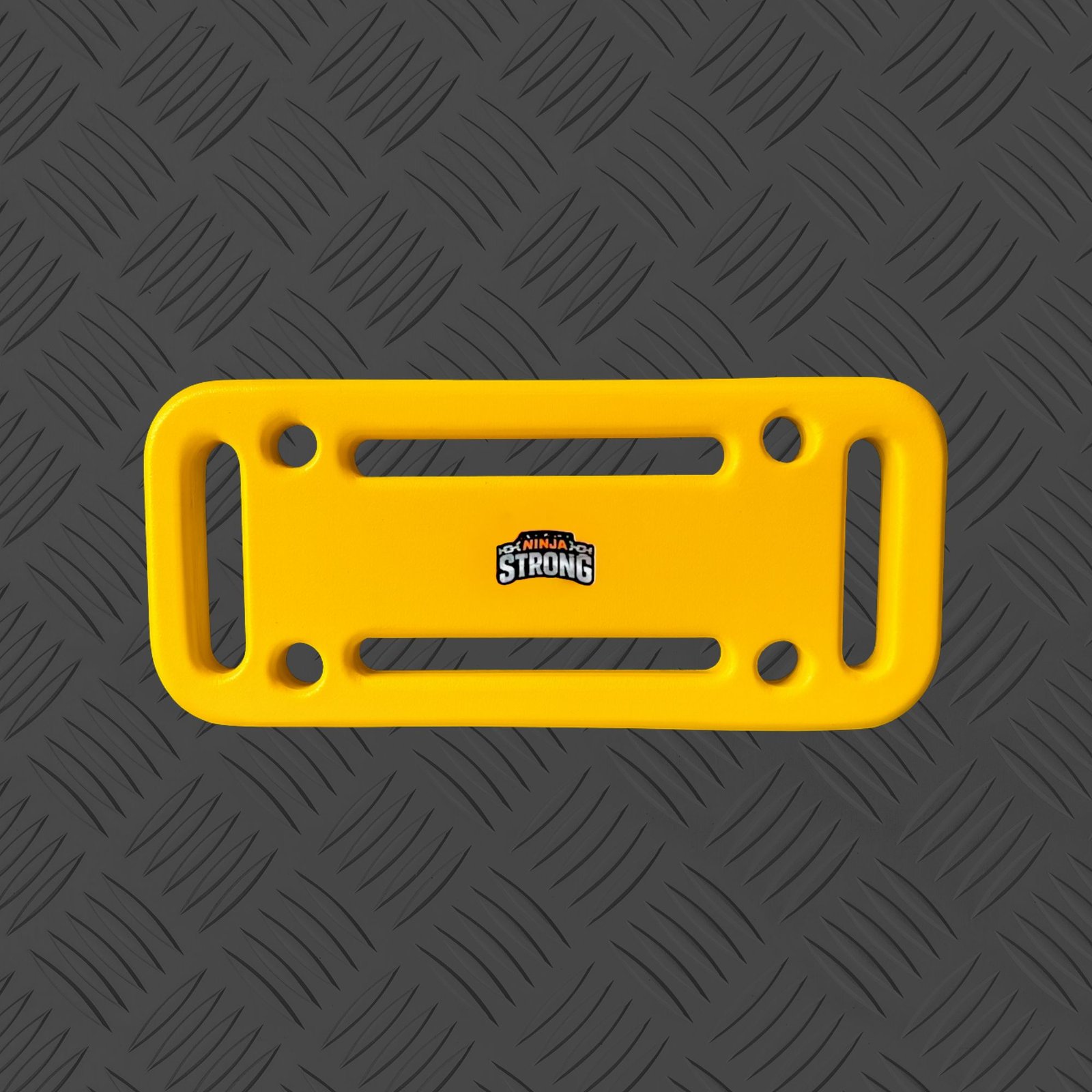 yellow double back obstacle