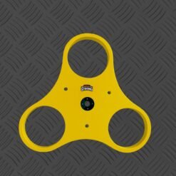 yellow fidget spinner obstacle