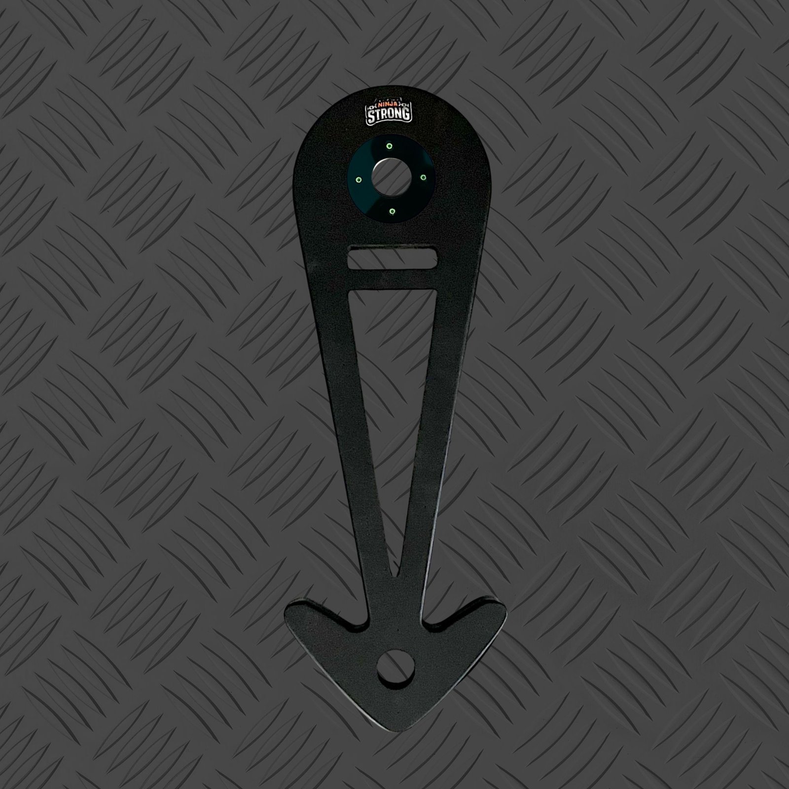 black flying arrow obstacle