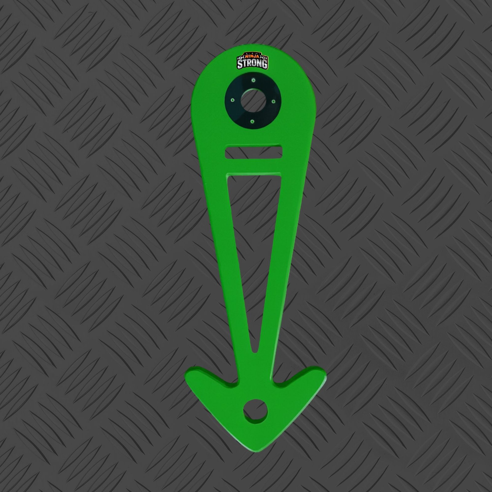 green flying arrow obstacle