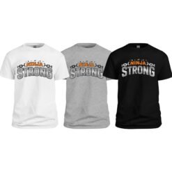 Ninja Strong logo tees