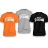 Ninja Strong white logo shirts