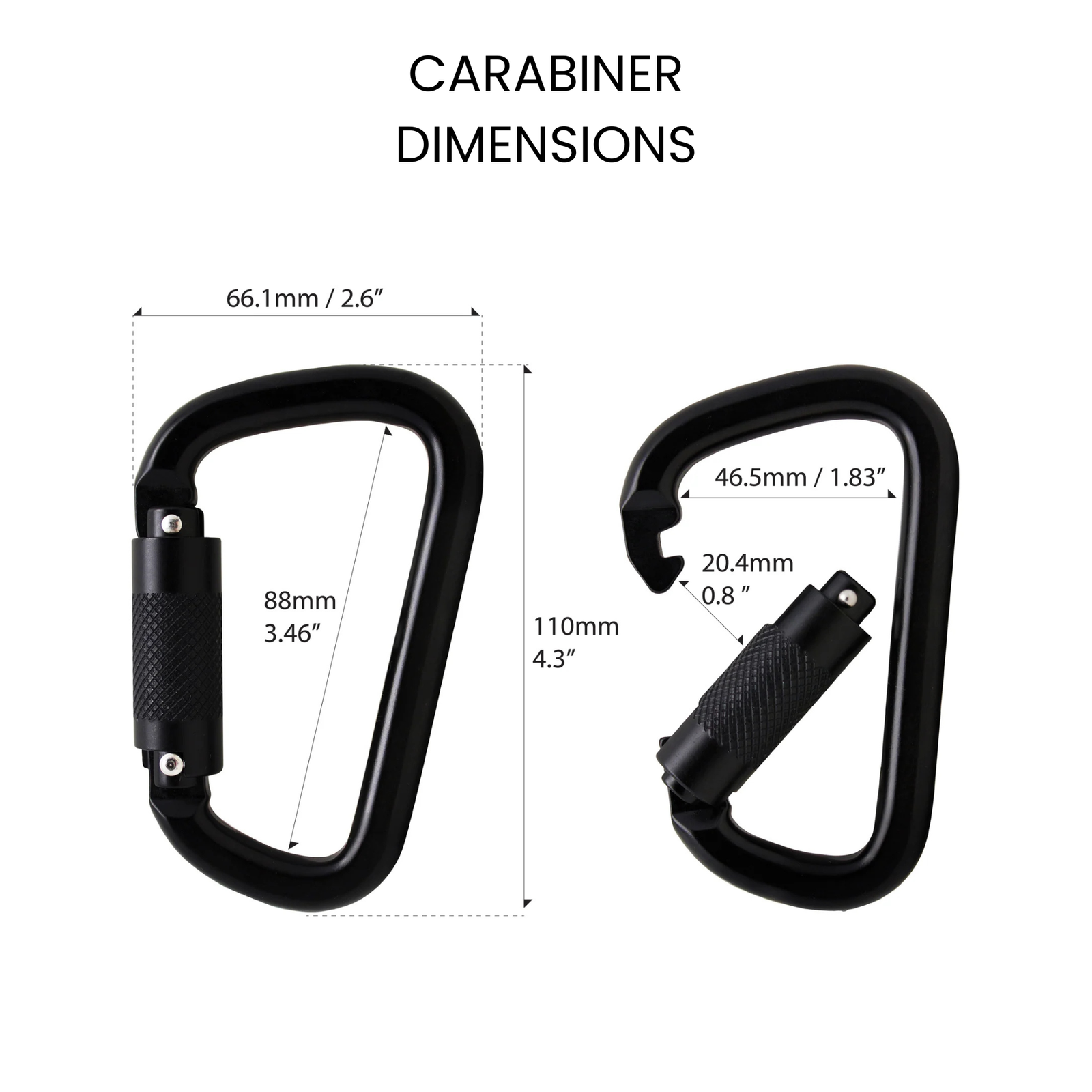 carabiner specs